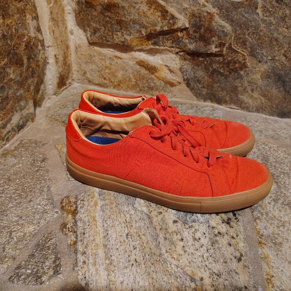 GREATS Men's Born in Brooklyn Red Sneakers Size 10.5 Made in Italy